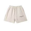 BeautyandPainSeries,VintageCollection,CreamShorts,VintageWash,Unisex,Streetwear,LuxuryStreetwear,100PercentCotton,360GSM