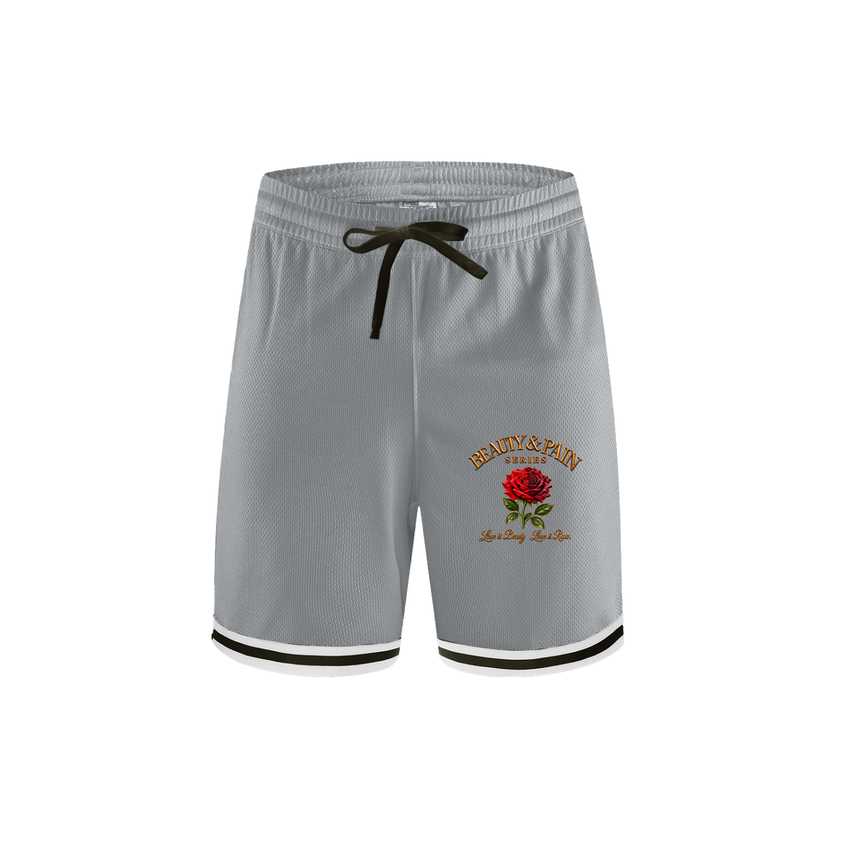 Above the Game Stripe Trim Basketball Shorts
