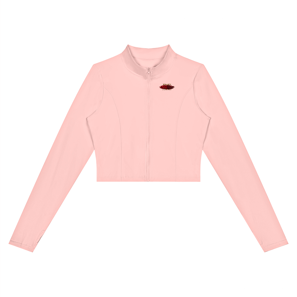 Fearless Bloom Cropped Sculpt Sports Jacket