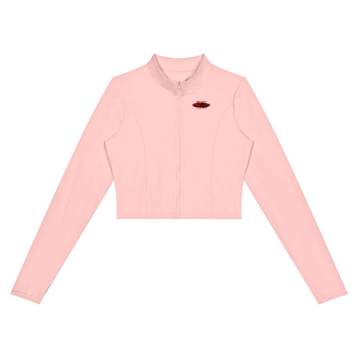 Fearless Bloom Cropped Sculpt Sports Jacket