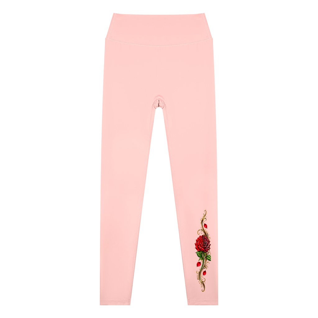 Fearless Bloom High-Waisted Sculpt Yoga Leggings