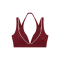 Fearlessly Feminine Halter Yoga Sports Bra