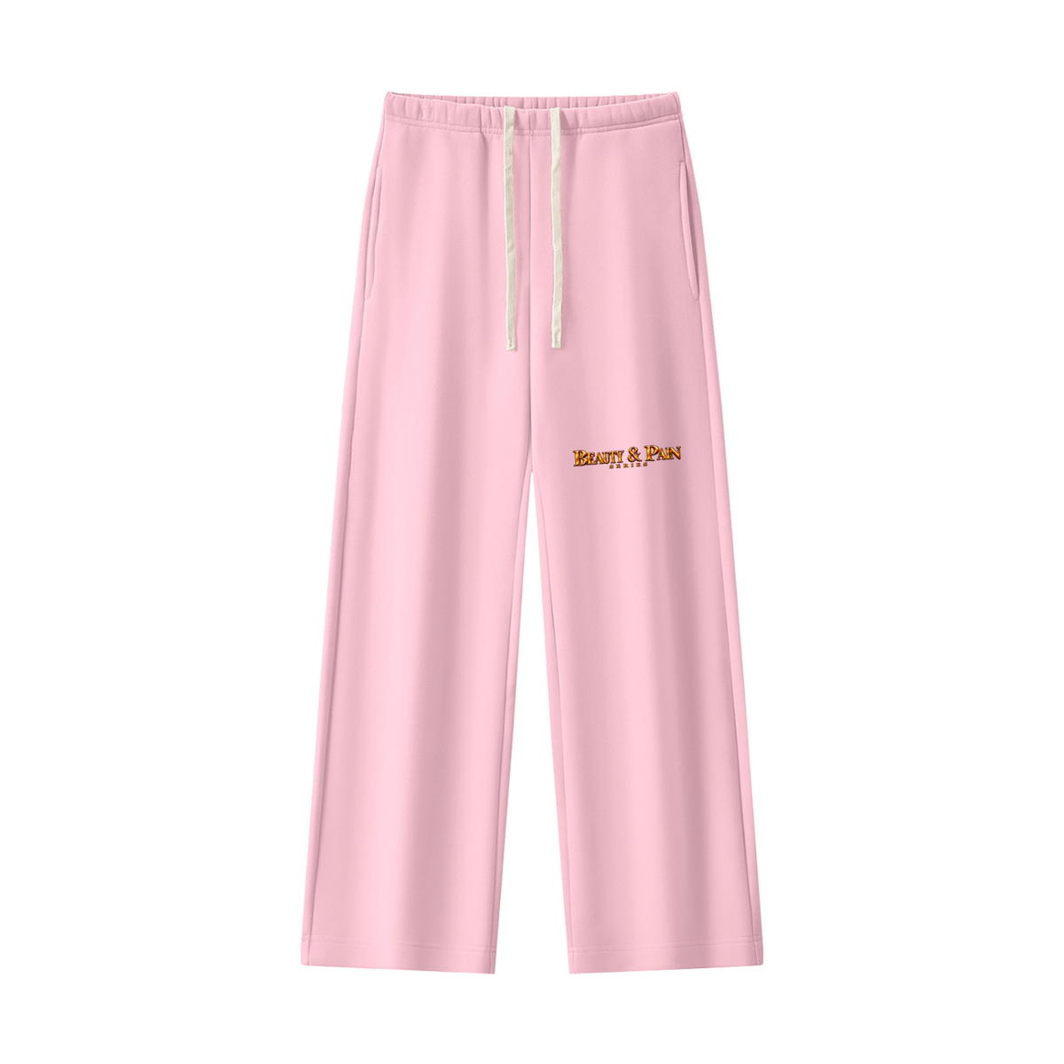 Softly Unshaken High-Waisted Straight Leg Fleece Sweatpants