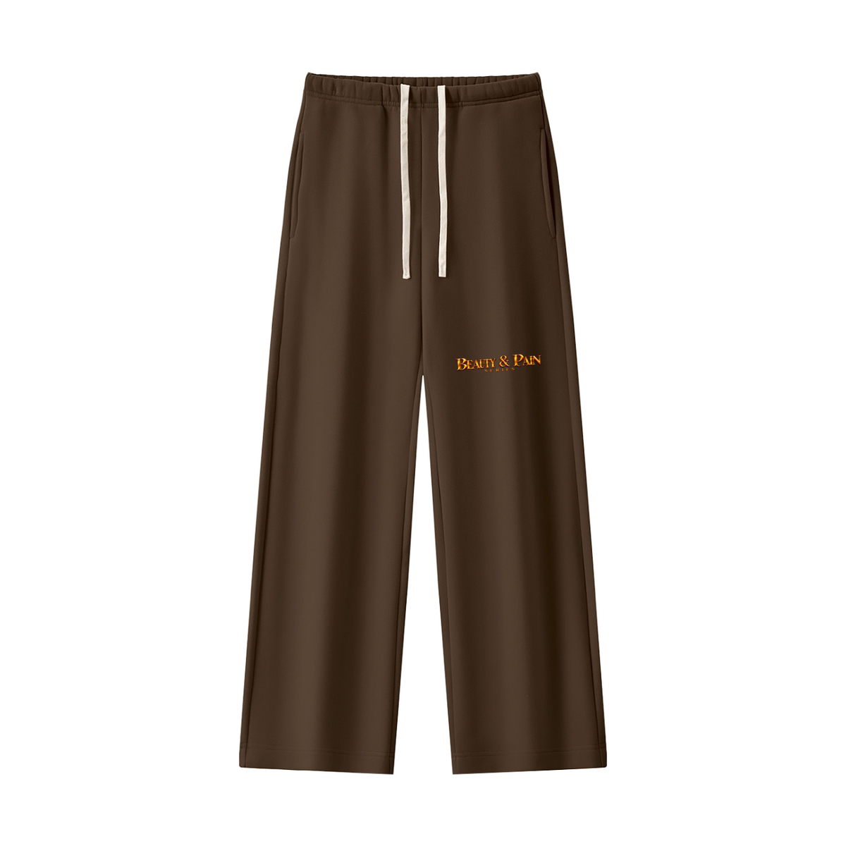 Softly Unshaken High-Waisted Straight Leg Fleece Sweatpants