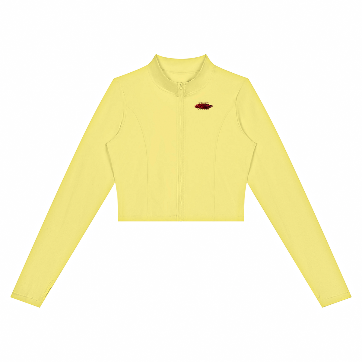Fearless Bloom Cropped Sculpt Sports Jacket