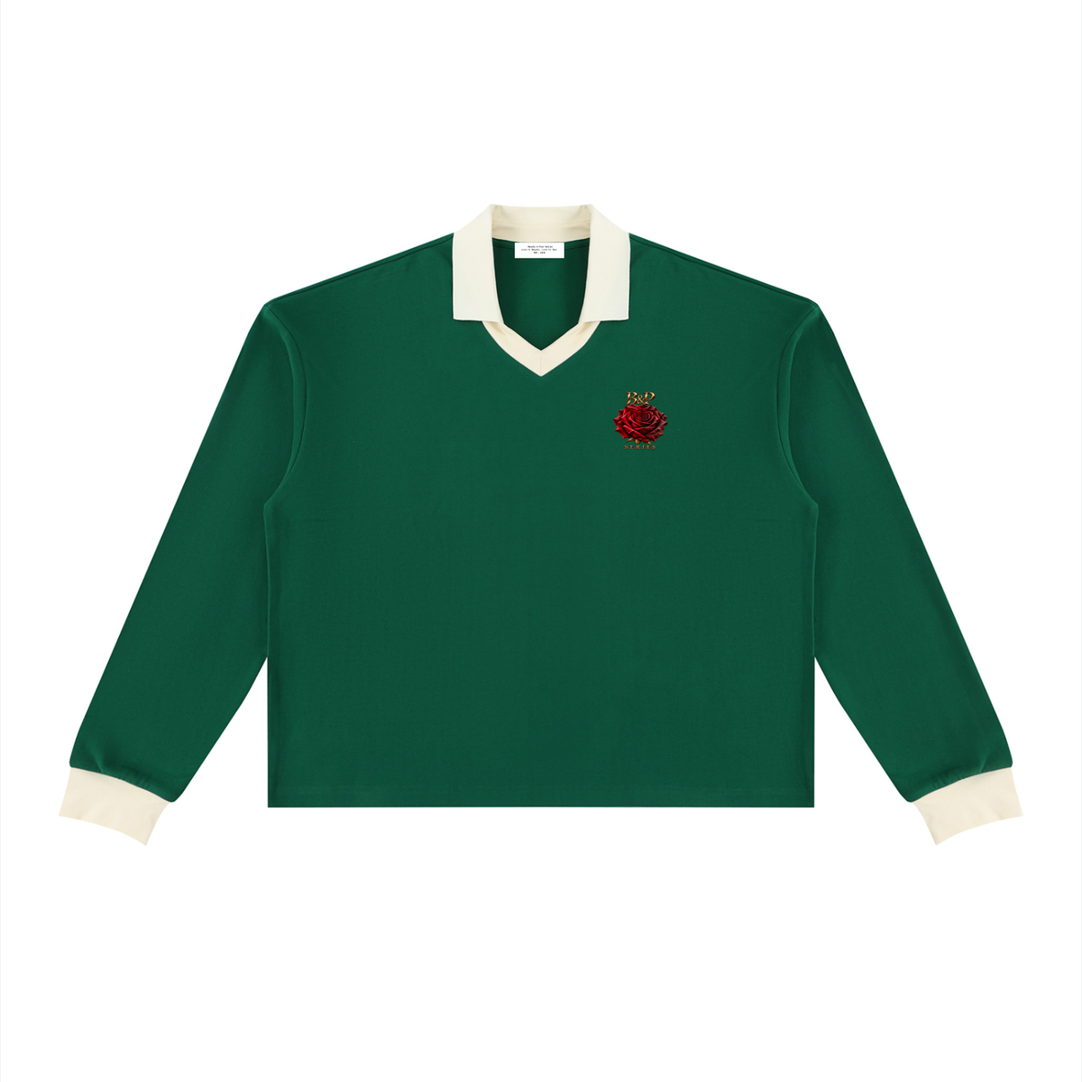 Beyond the Ordinary Color Block Collared Sweatshirt