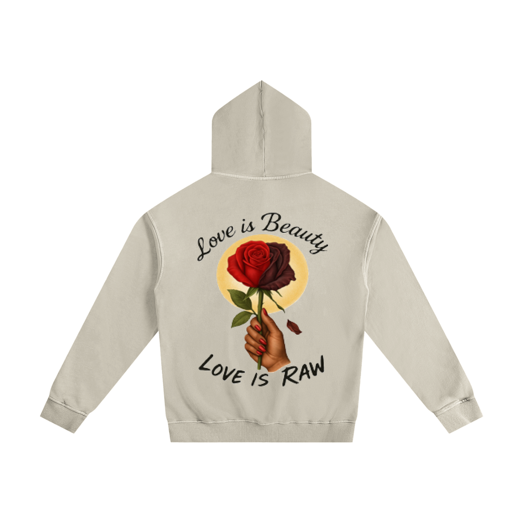Vintage Washed Cotton Hoodie