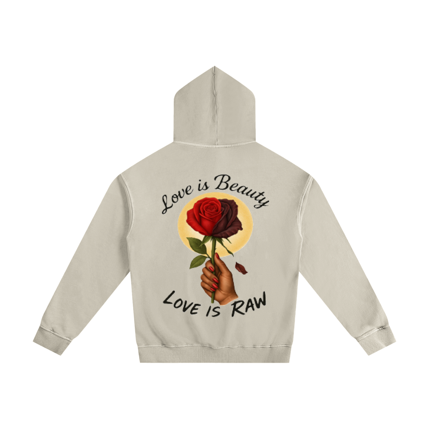 Vintage Washed Cotton Hoodie