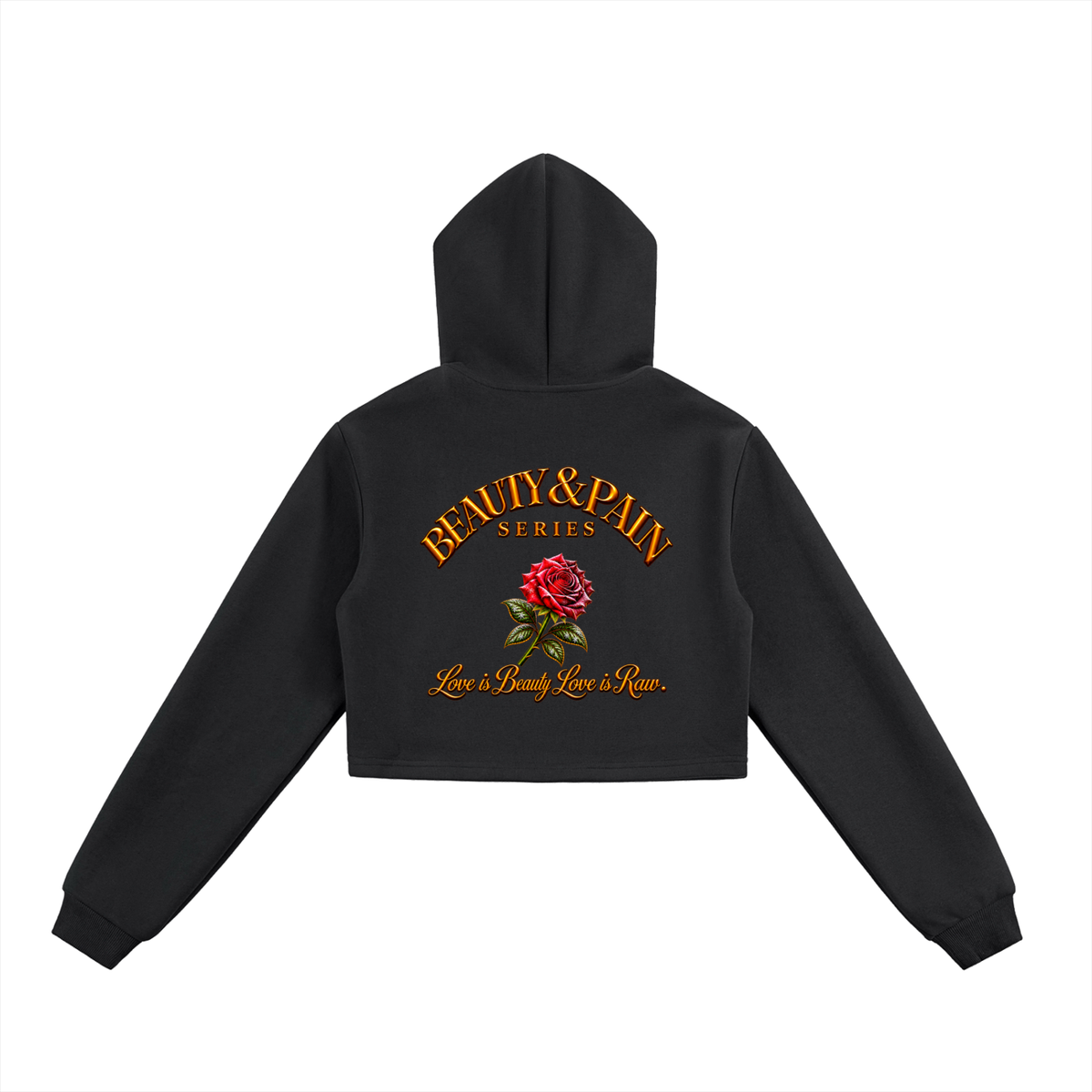 Beautifully Becoming Cropped Zip-Up Hoodie