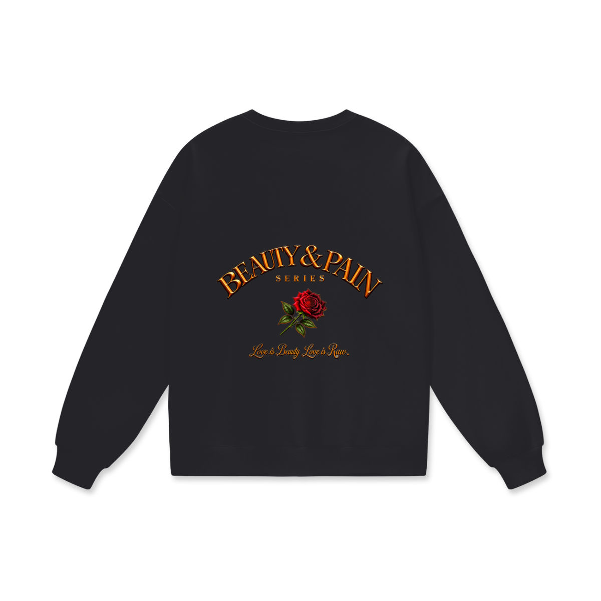 Strength in Silence Heavyweight Oversized Crewneck Sweatshirt