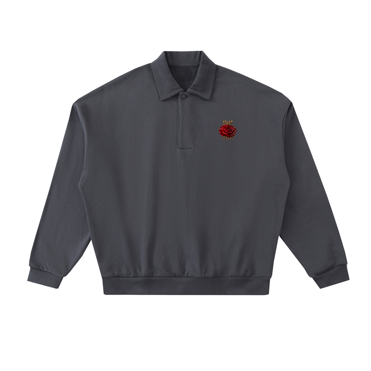 Raw Authority Heavyweight Fleece Polo