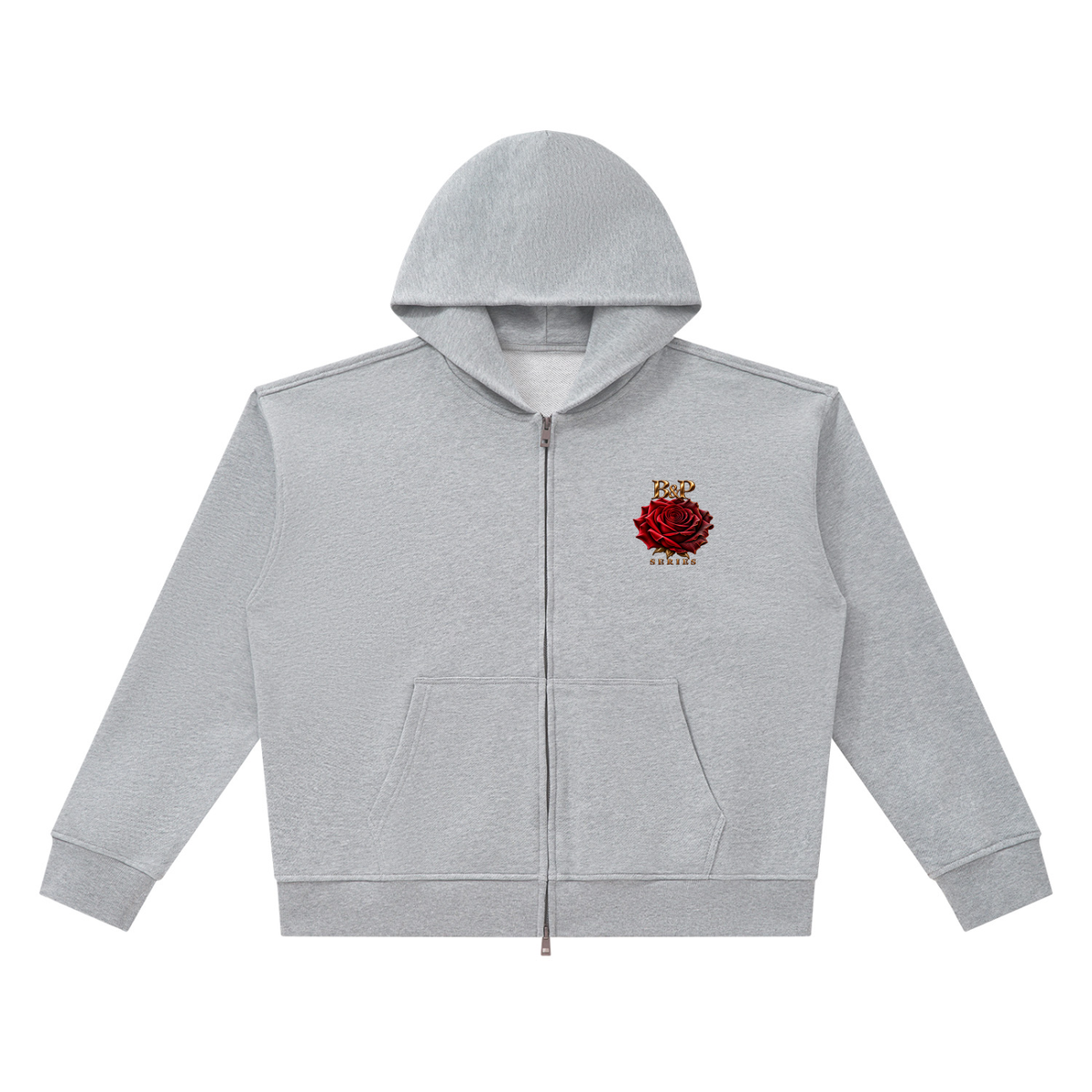 Built Through It Heavyweight Full-Zip Boxy Hoodie