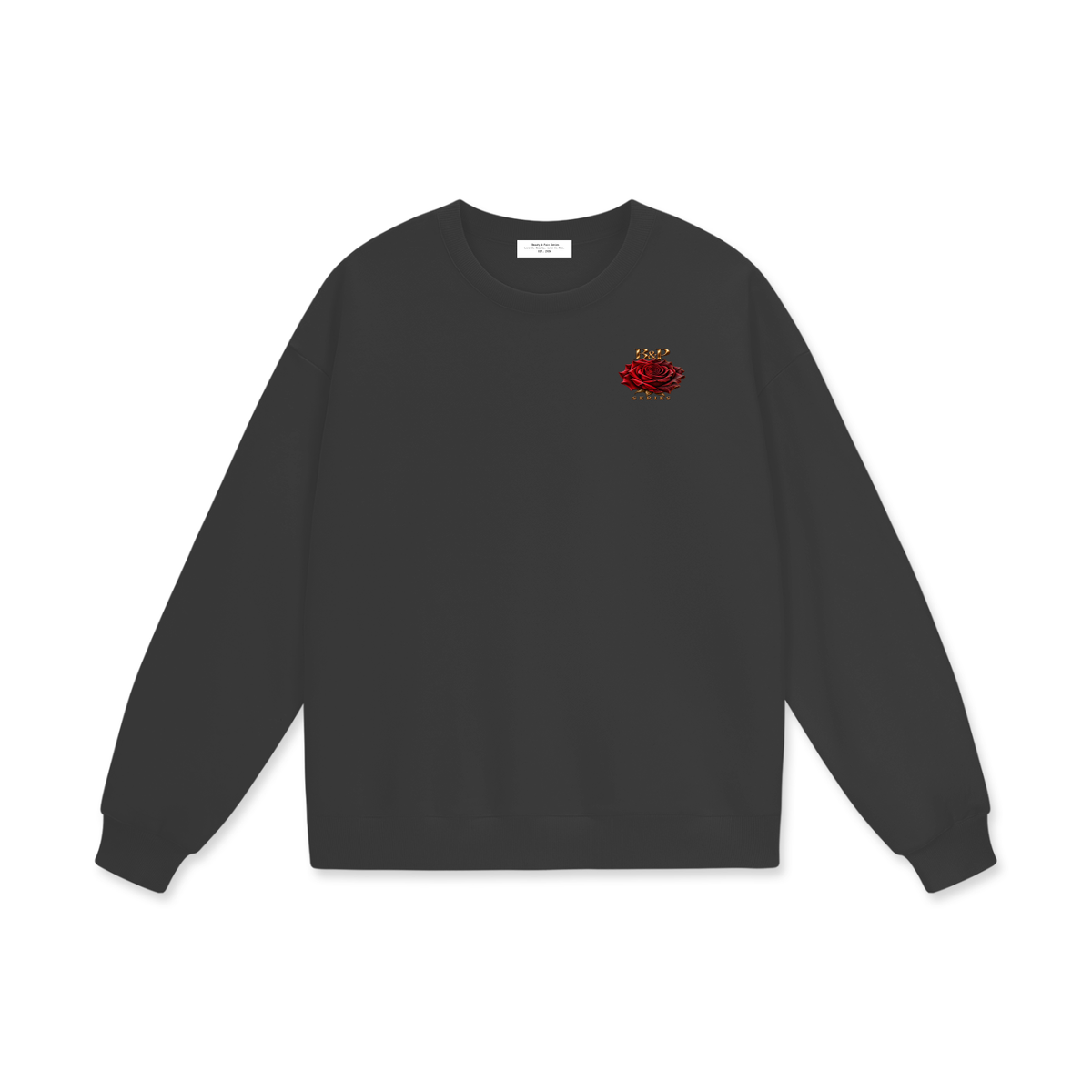 Strength in Silence Heavyweight Oversized Crewneck Sweatshirt