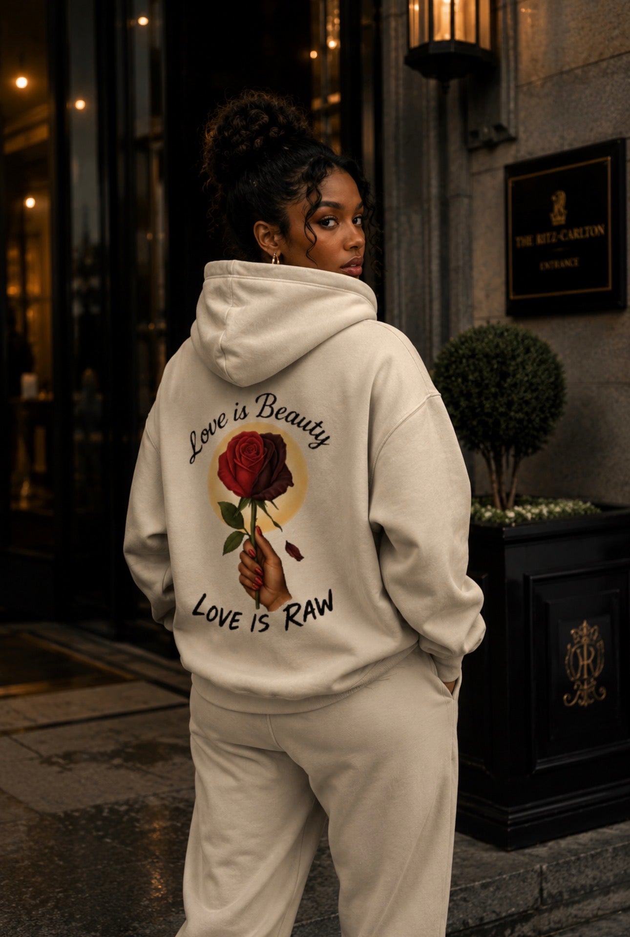 Signature Rose Hoodie