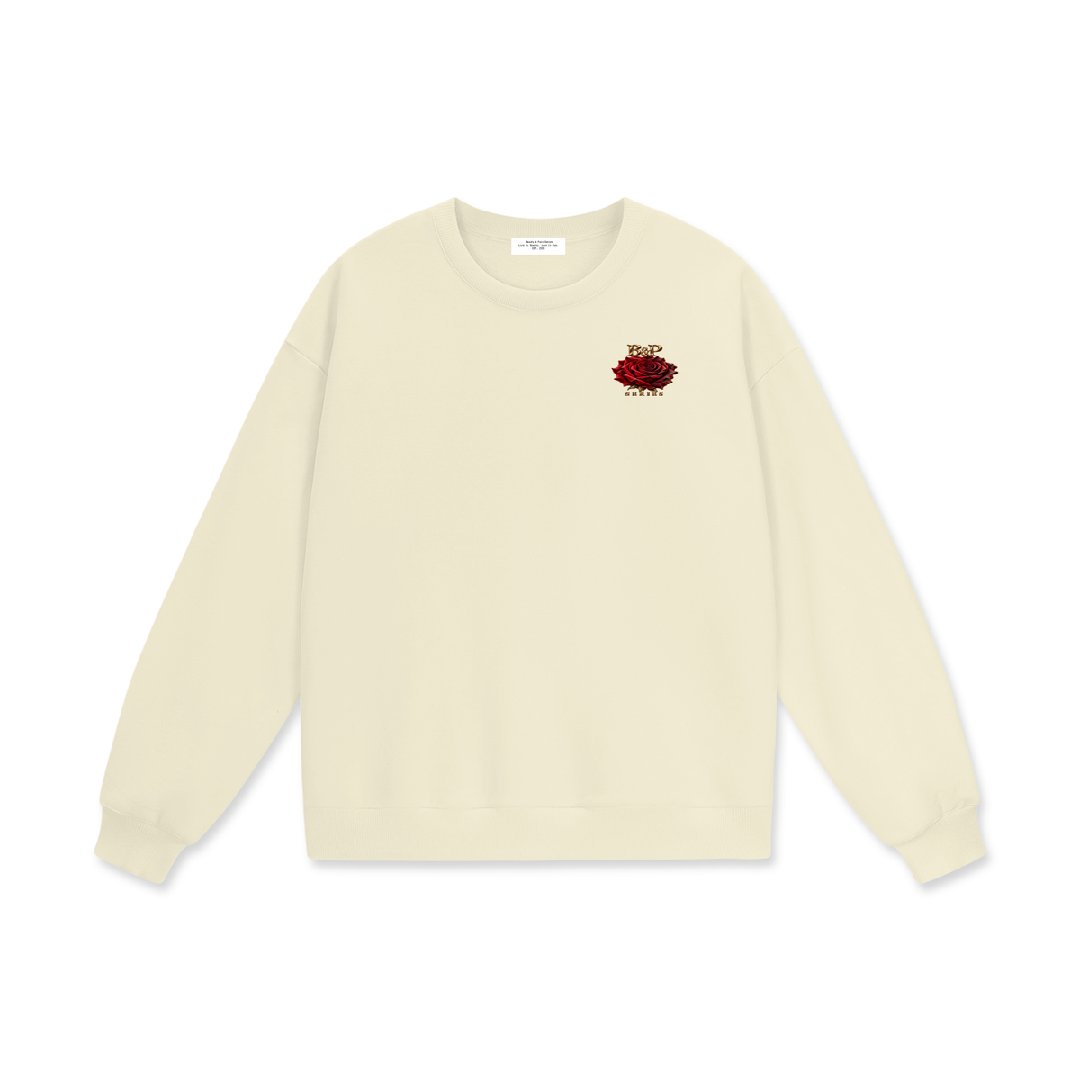 Strength in Silence Heavyweight Oversized Crewneck Sweatshirt