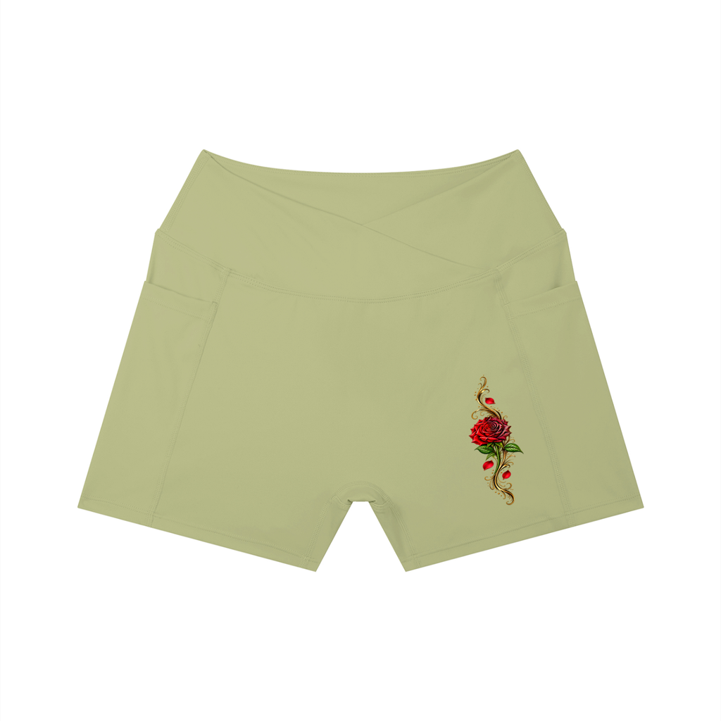 Beyond Limits High-Rise Pocket Yoga Shorts