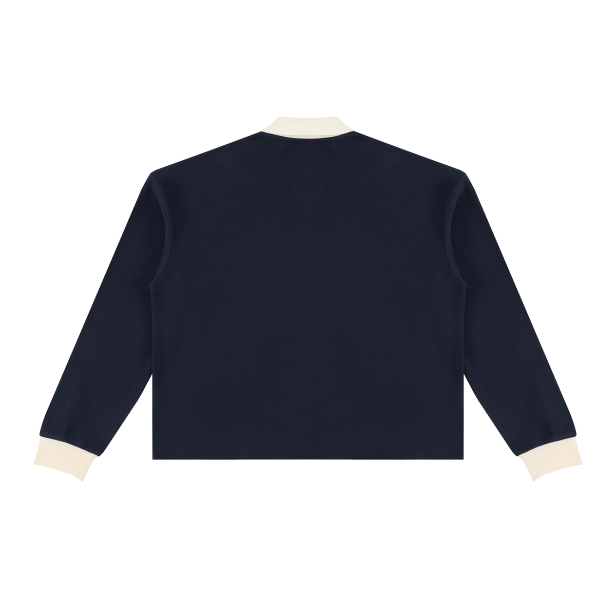 Beyond the Ordinary Color Block Collared Sweatshirt