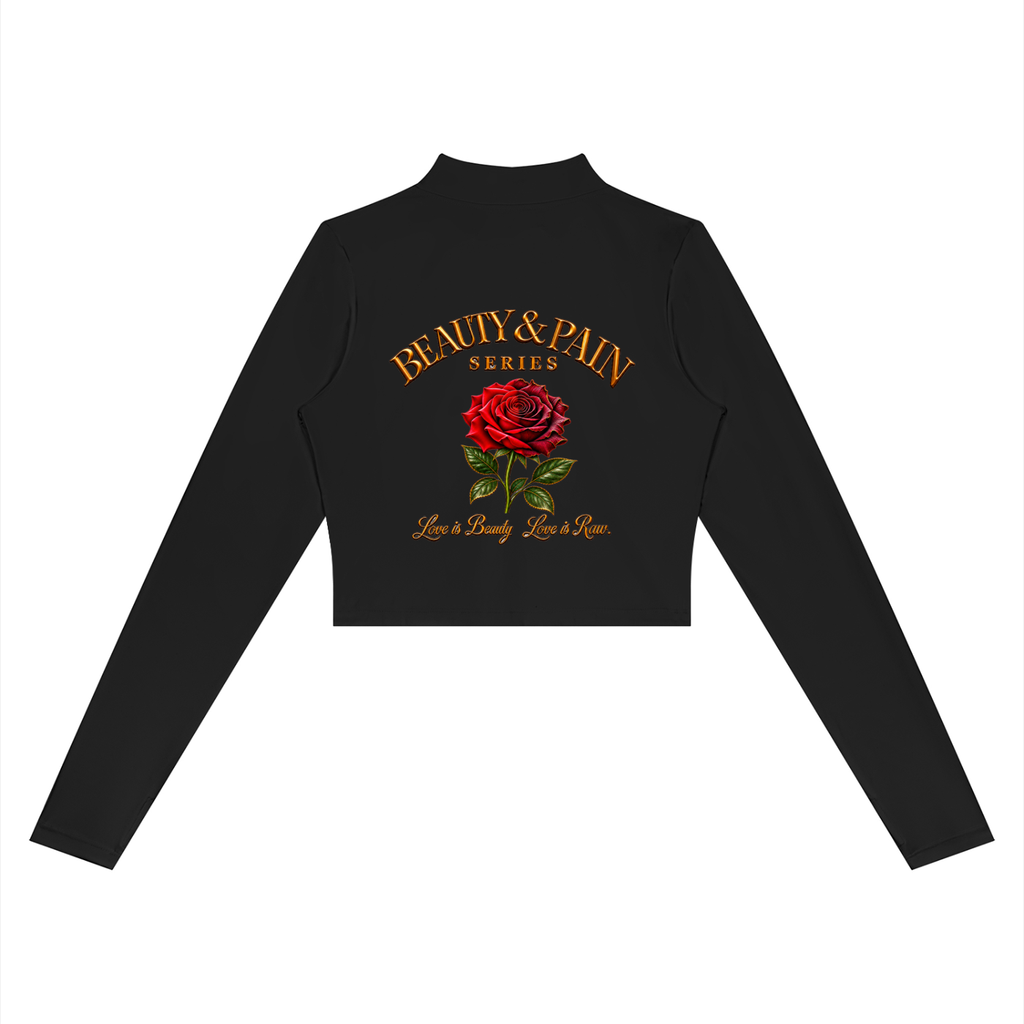 Fearless Bloom Cropped Sculpt Sports Jacket
