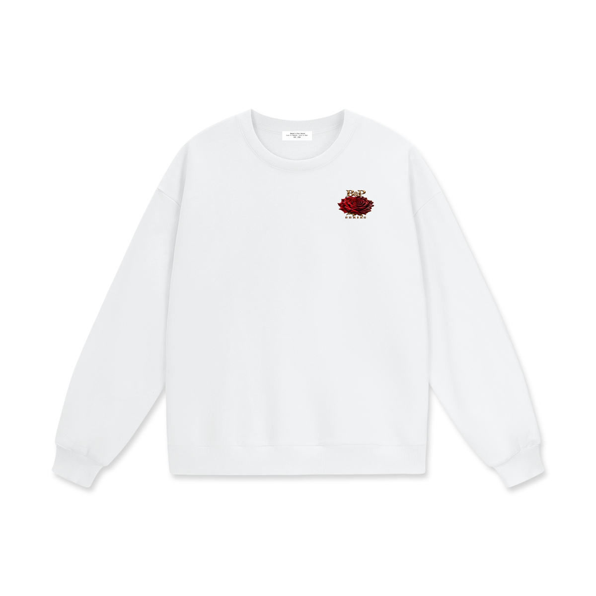Strength in Silence Heavyweight Oversized Crewneck Sweatshirt
