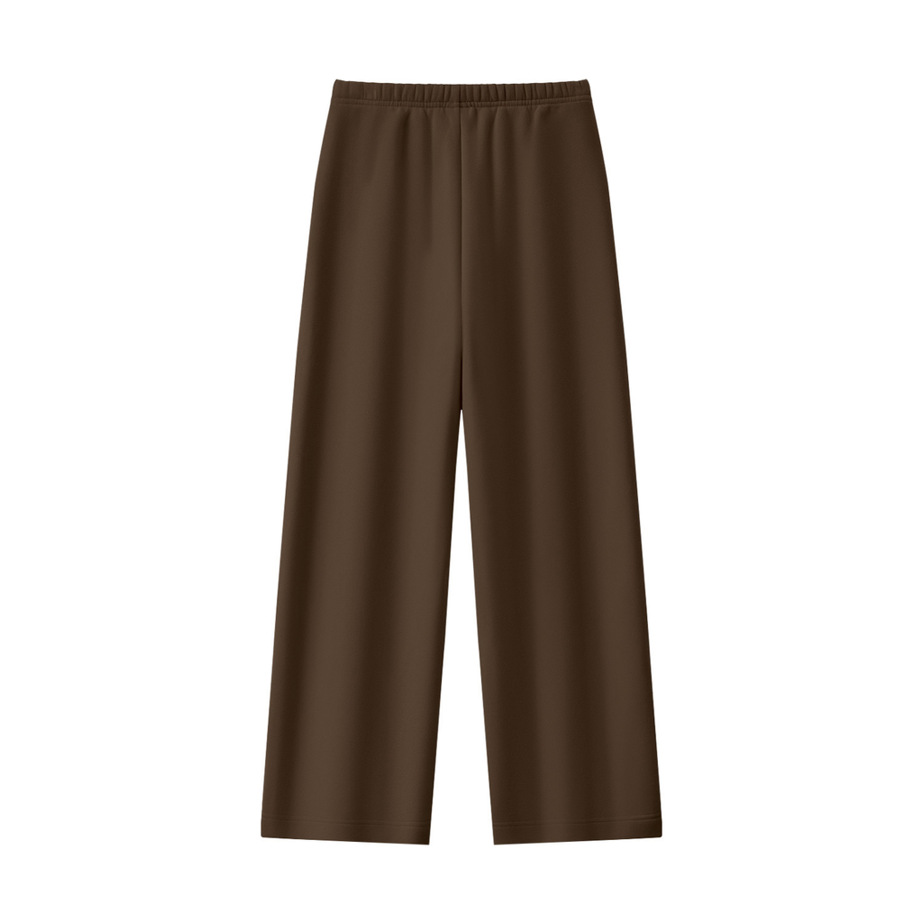 Softly Unshaken High-Waisted Straight Leg Fleece Sweatpants