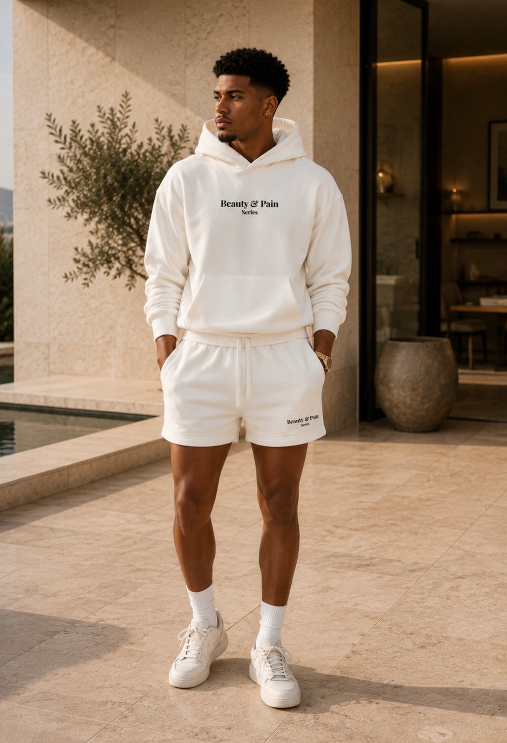 Beautyandpainseries,Beautyandpain,luxurystreetwear,shorts,summercollection,unisexfit,matchingset