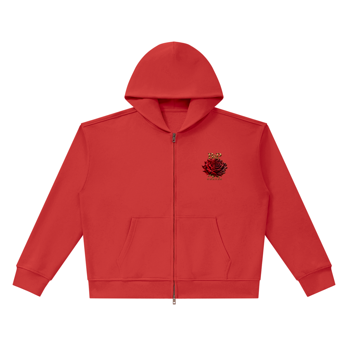 Built Through It Heavyweight Full-Zip Boxy Hoodie
