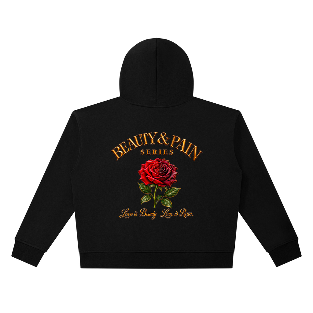 Built Through It Heavyweight Full-Zip Boxy Hoodie
